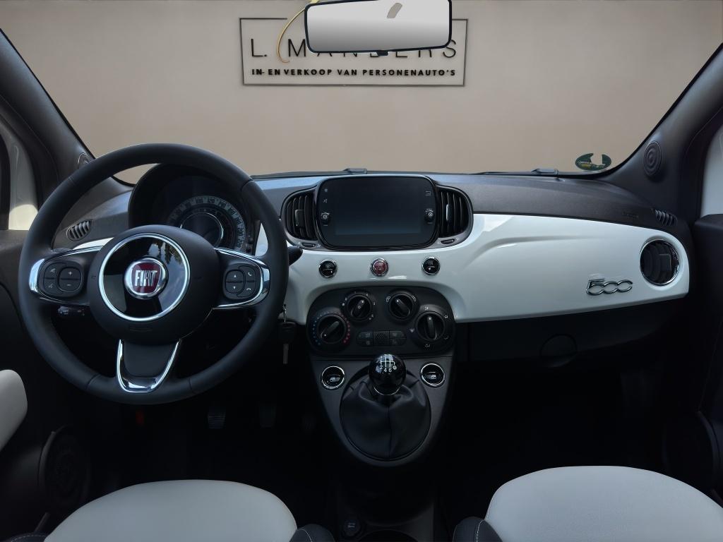Fiat 500 1.0 Hybrid Dolcevita 2021 WIT | Apple CarPlay | Pan, Auto's, Fiat, Keurmerk '100% Onderhouden', Gebruikt, Euro 6, 840 kg