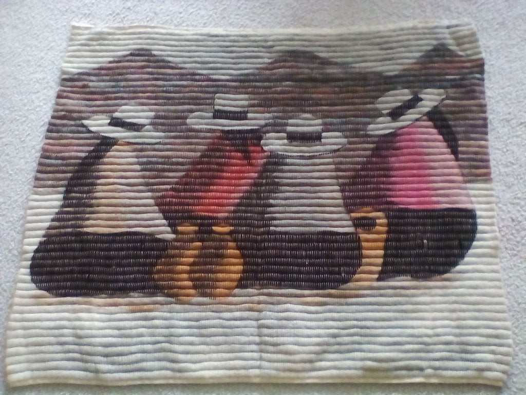 Wandkleed Ecuador Zuid-Amerika, Overige stijlen, Ophalen of Verzenden, Zo goed als nieuw, Wandkleed