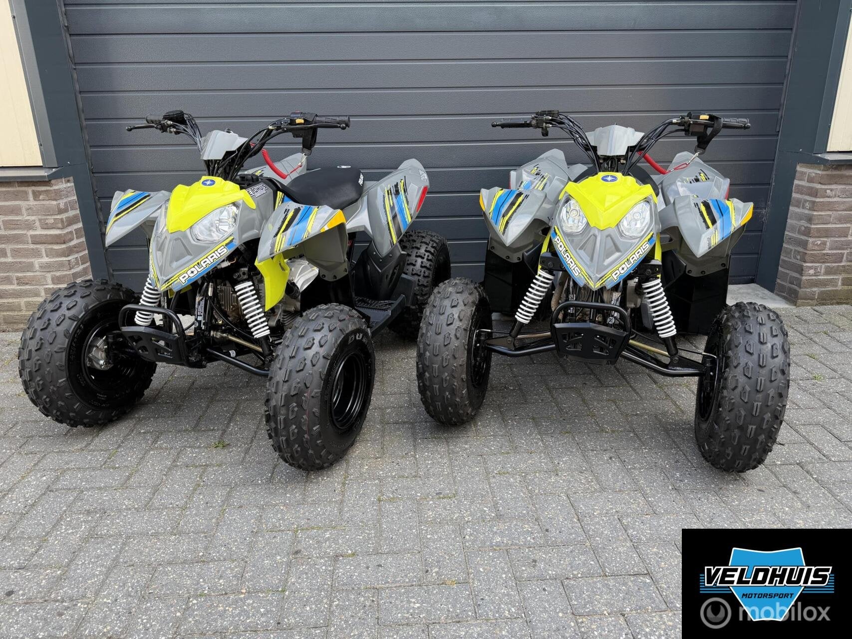 2x Polaris outlaw 110cc quad Bouwjaar 2022 / yfm110 raptor, Polaris, Polaris, Bedrijf, Overig