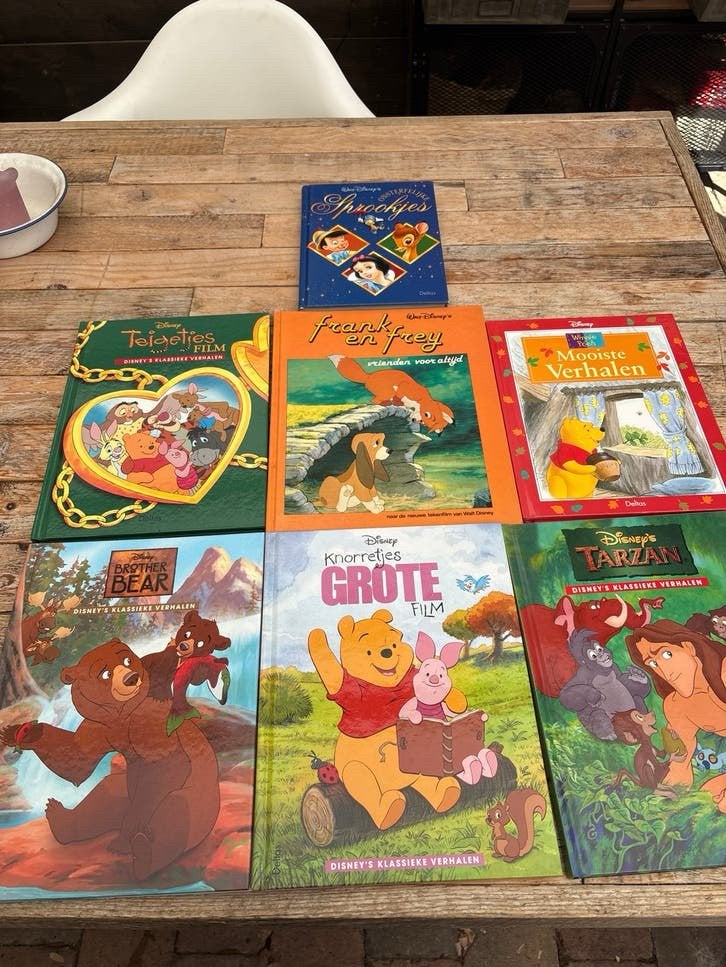 Disney Klassieke Verhalen Boeken Collectie - 7 Stuks, Ophalen of Verzenden, Gelezen
