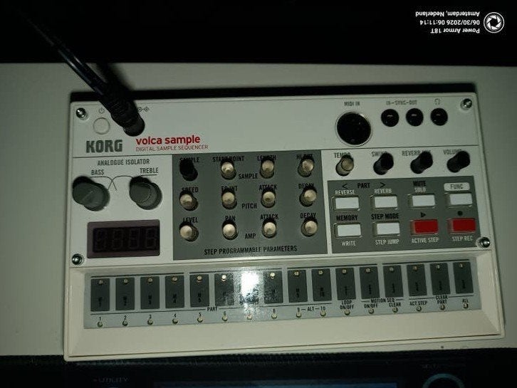 Korg Volca Sample - Digitale Sample Sequencer, Ophalen of Verzenden, Zo goed als nieuw, Overige aantallen, Korg
