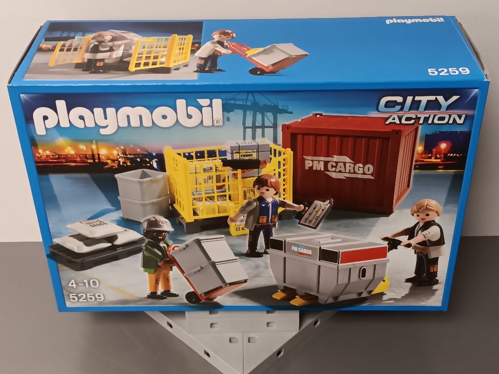 Playmobil 5259 Cargo Poppetjes [NIEUW dichte doos] 15,95, Verzenden, Nieuw, Complete set