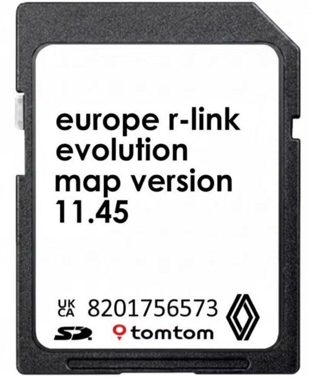 ACTIE!! Renault R-Link 2026 Navigatie Update Heel Europa, Computers en Software, Navigatiesoftware, Update, Heel Europa, Nieuw