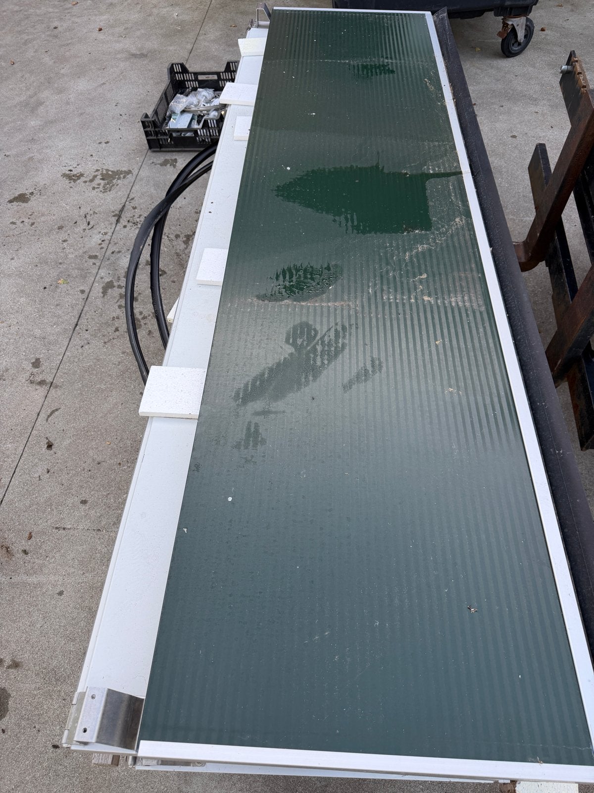 Novoferm roldeur 2,50m breed 2,50m hoog (zonder rails), Gebruikt, Novoferm, Onbekend, Garagedeur