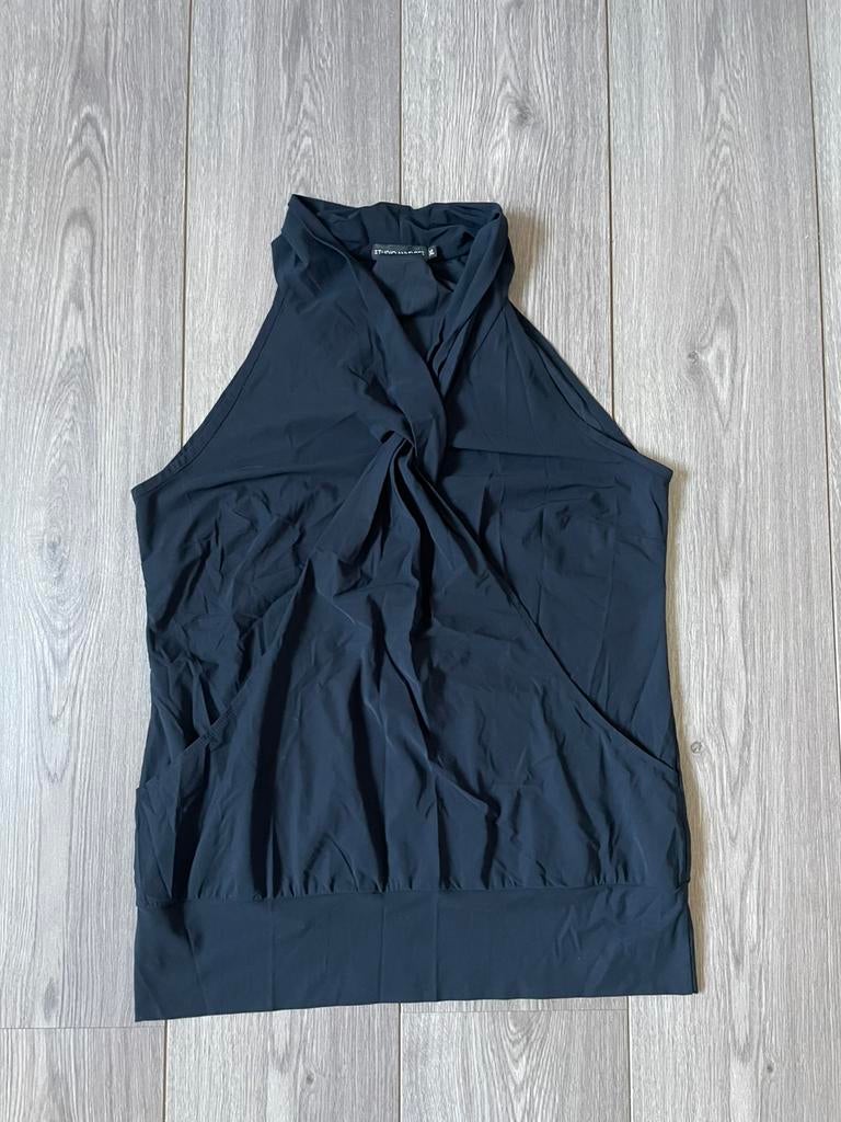 Studio Anneloes blauwe top Twister travelstof mt XL Zgan, Blauw, Maat 46/48 (XL) of groter, Ophalen of Verzenden, Zo goed als nieuw