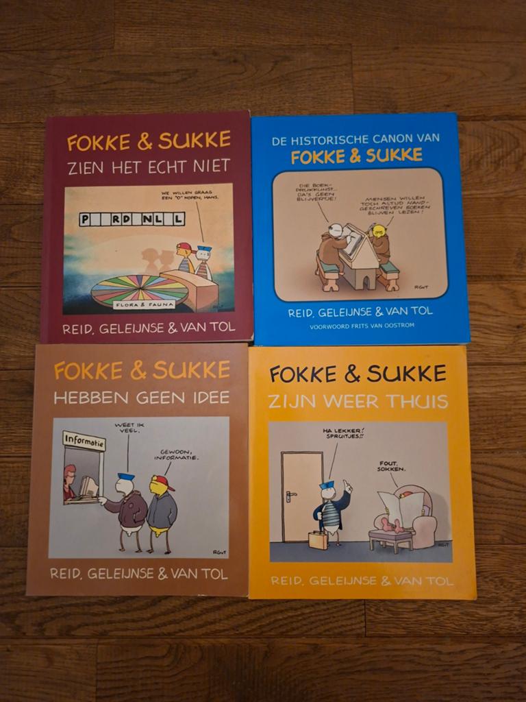 Reid - Fokke en Sukke hebben geen idee, Reid; van Tol; Geleijnse, Eén stripboek, Ophalen of Verzenden, Zo goed als nieuw
