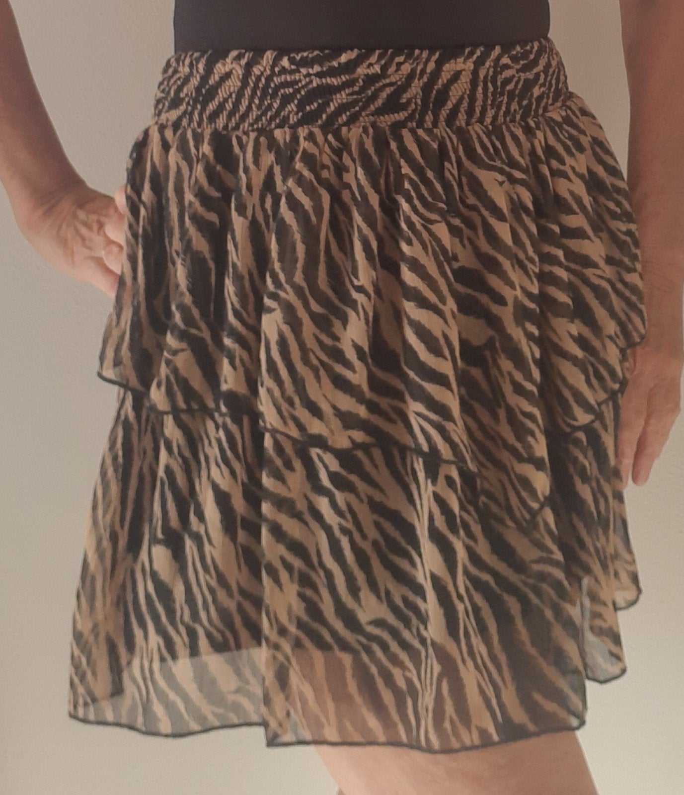 Schitterend rokje xl, Kleding | Dames, Rokken, Zwart, Maat 46/48 (XL) of groter, Ophalen of Verzenden, Zo goed als nieuw