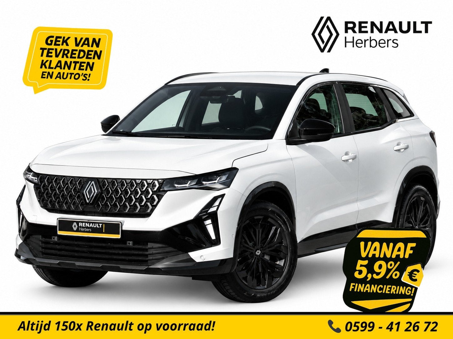 Renault Austral 1.2 E-Tech full hybrid 200 evolution NIEUW M, Dealer onderhouden, Stof, Gebruikt, 1199 cc