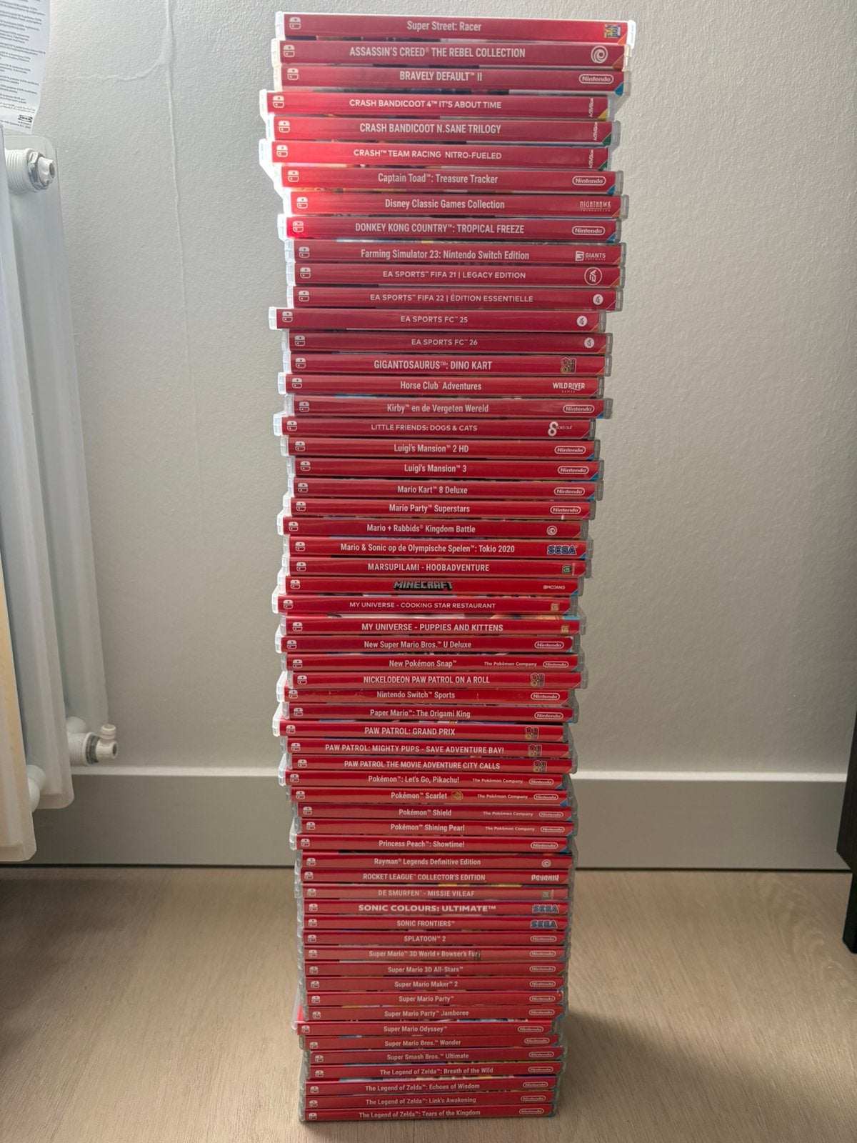 Nintendo switch games spellen verzameling, 3 spelers of meer, Ophalen of Verzenden, Zo goed als nieuw, Vanaf 3 jaar