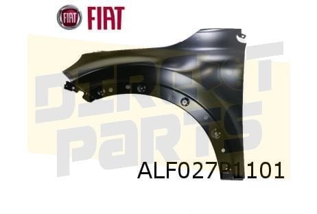 Fiat 	500X voorscherm Links Origineel! 52031367, Auto-onderdelen, -, Verzenden, -, Nieuw