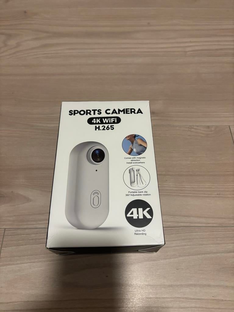 4K WiFi Sportscamera - Nieuw in doos, Ophalen of Verzenden, Nieuw, Overige merken
