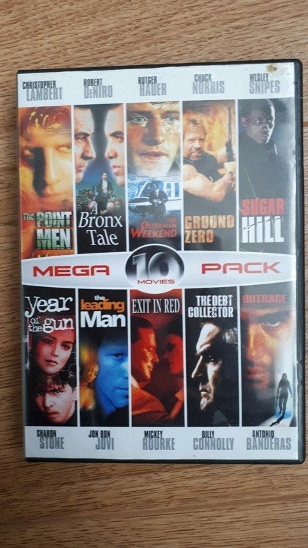 DVD megapack met 10 speelfilms, Vanaf 6 jaar, Ophalen of Verzenden, Zo goed als nieuw