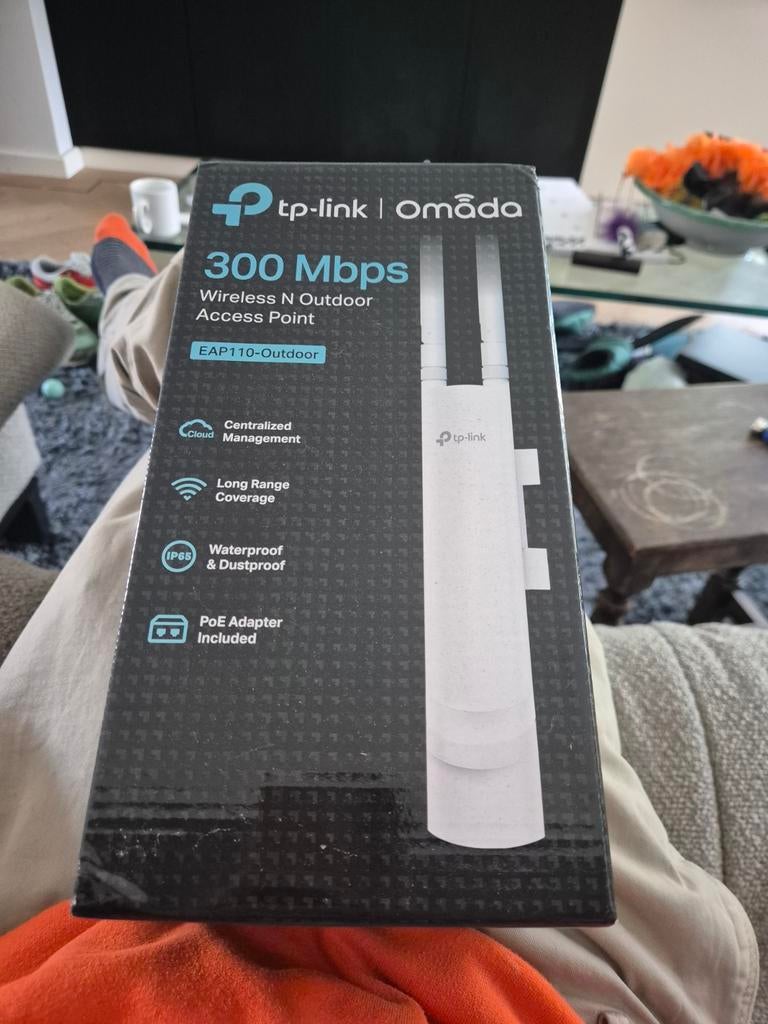 TP-Link Omada EAP110-Outdoor 300 Mbps, Ophalen of Verzenden, Nieuw, TP-Link