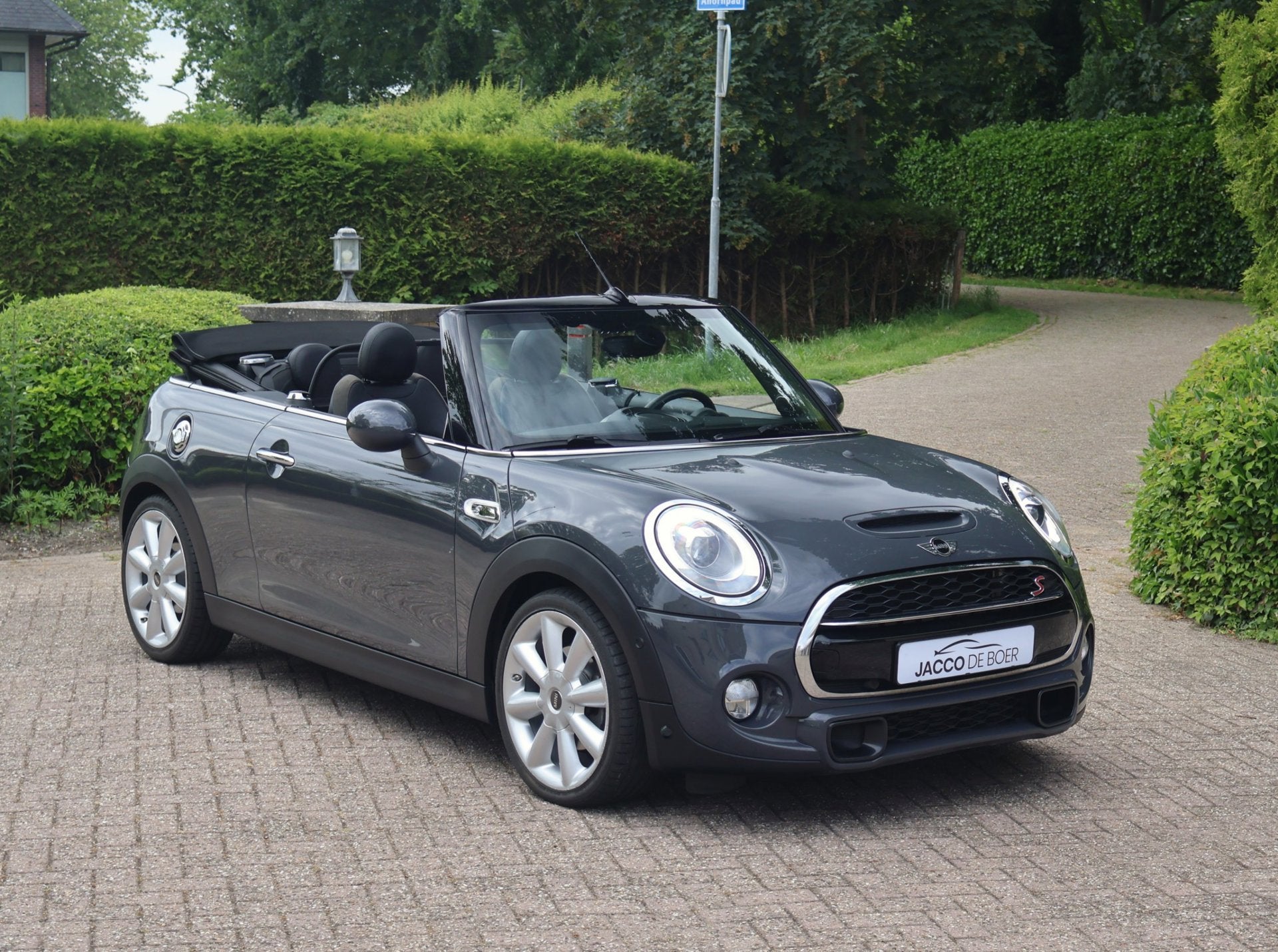 Mini Mini Cabrio 2.0 Cooper S Chili Automaat Harman-Kardon/N, Auto's, Mini, Gebruikt, Zwart, Cabriolet, 4 stoelen