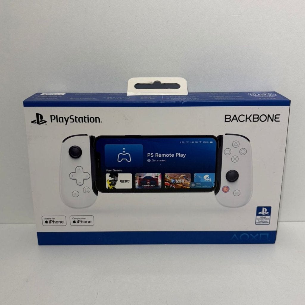 Backbone One PlayStation Edition voor iPhone Lightning - Wit, Ophalen of Verzenden, Zo goed als nieuw, Controller, PlayStation 4
