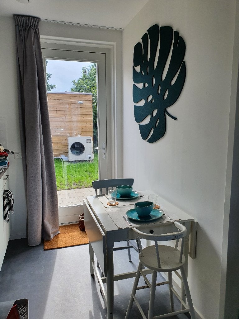 Ikea INGATORP klaptafel wit, Huis en Inrichting, Ophalen, Gebruikt, 50 tot 100 cm, Vierkant