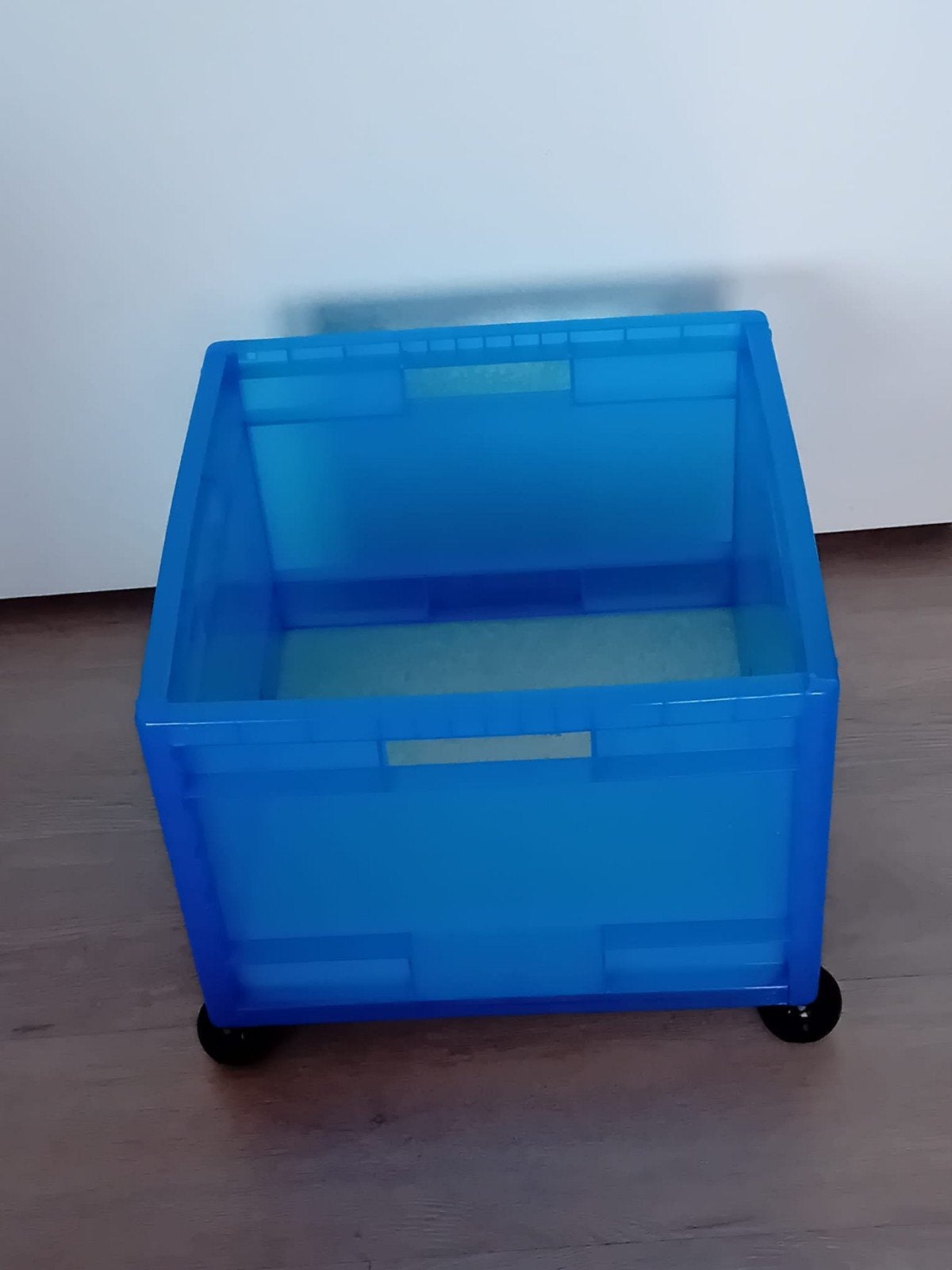 Opbergbakken met wieltjes - 3 stuks, Gebruikt, Minder dan 50 cm, Ophalen of Verzenden, Minder dan 40 cm