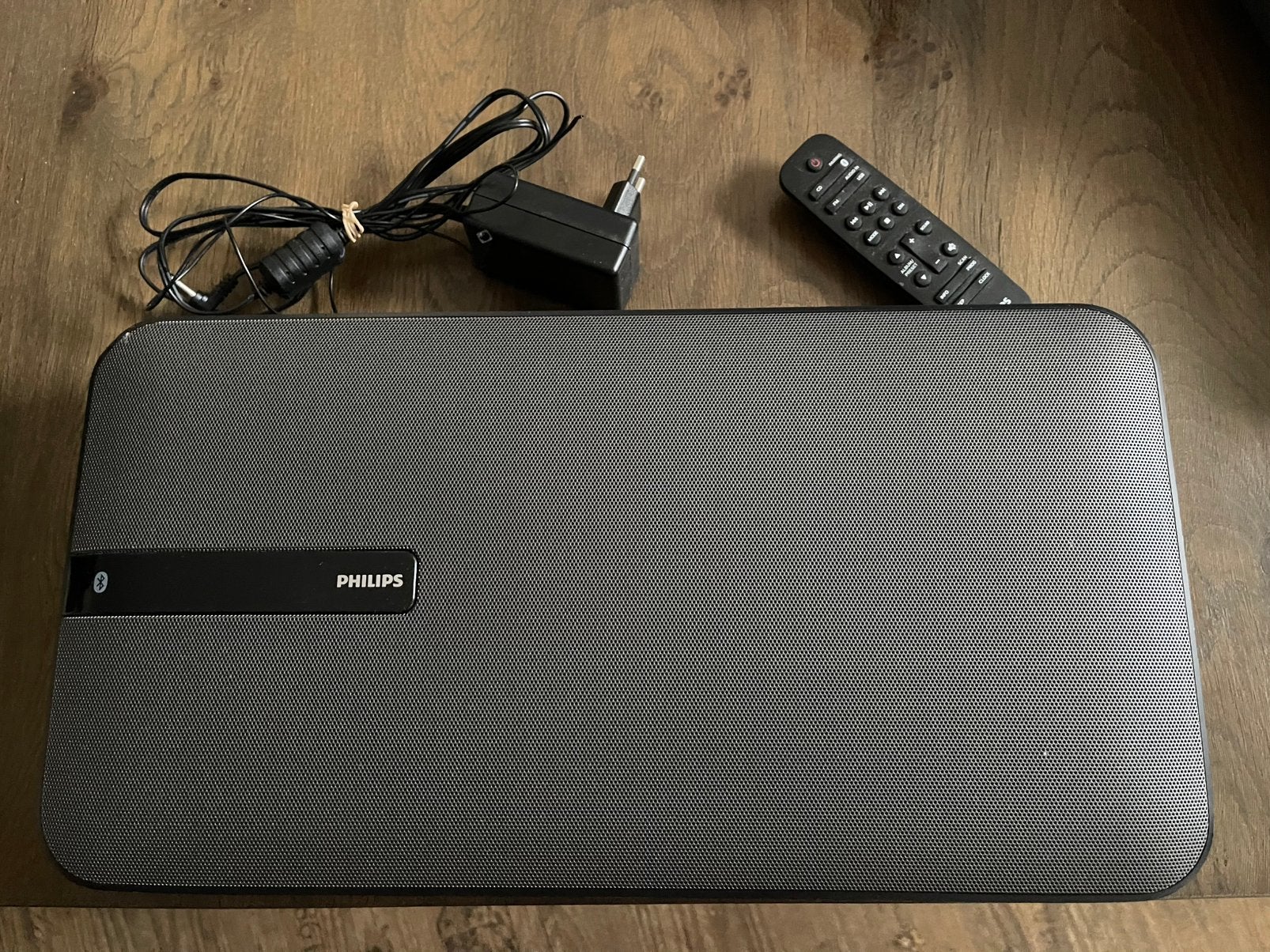 Phillips BTM 2660/12 Microset Zwart, Philips, Ophalen of Verzenden, Zo goed als nieuw, Microset