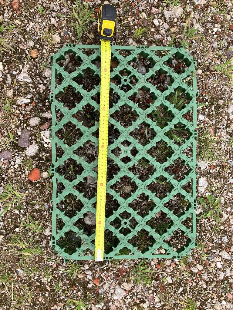 Gras- / grindtegel, hdpe, 15 stuks, Tuin en Terras, Ophalen, Kunststof, Gebruikt, Overige typen