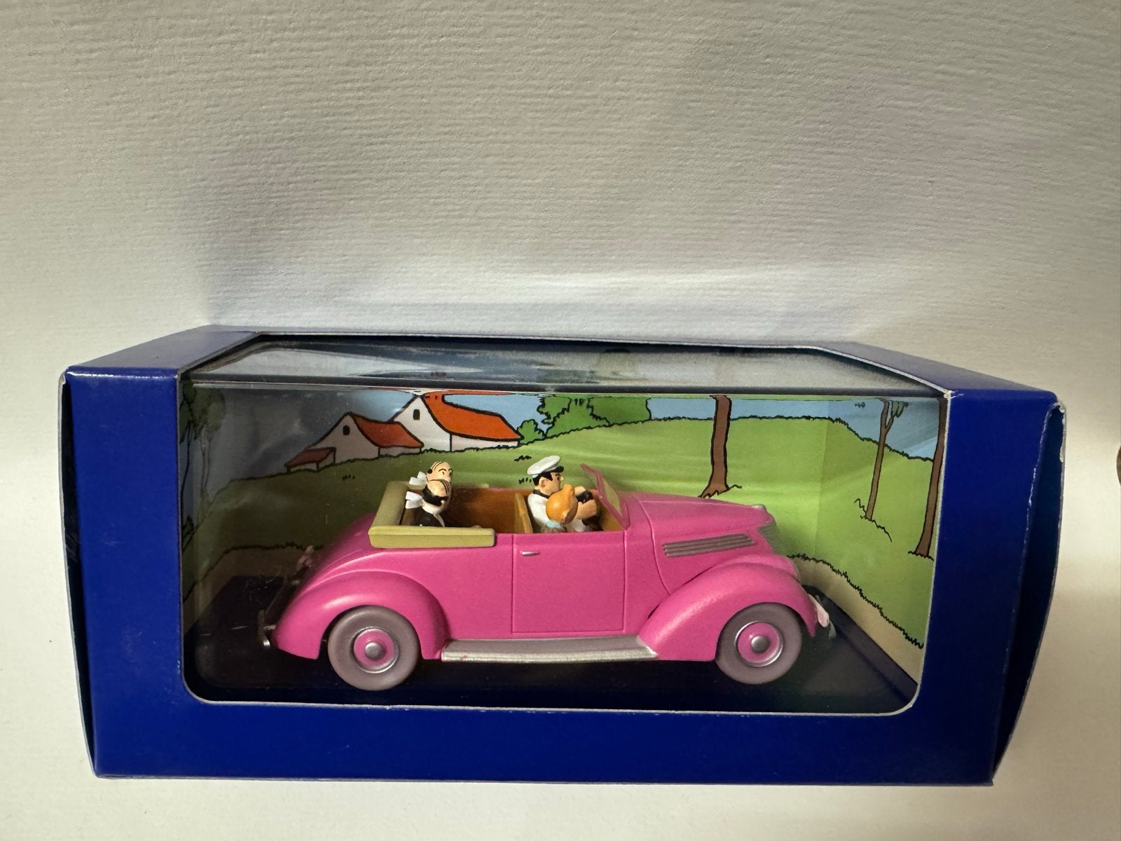 Kuifje: Jansen en Janssen in roze Ford cabriolet, Ophalen of Verzenden, Nieuw, Auto, Overige merken