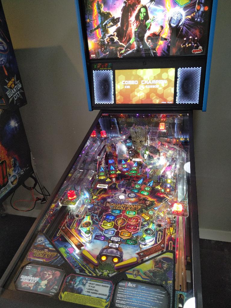 Guardians of the Galay Pro Pinball, Verzamelen, Automaten | Flipperkasten, Ophalen, Stern, Overige soorten, Zo goed als nieuw