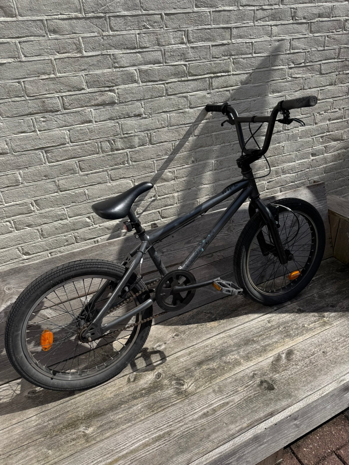Mooie bmx type wipe, Ophalen, Gebruikt, Staal, Velgrem