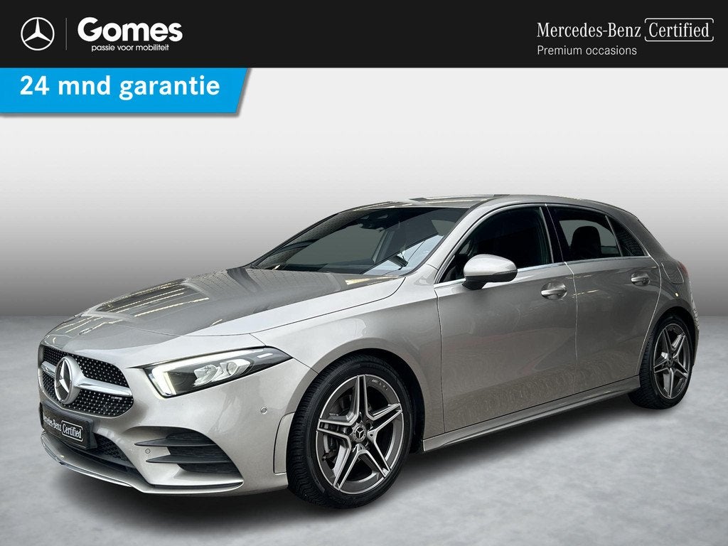 Mercedes-Benz A-klasse 180 Business Solution AMG | Trekhaak, Auto's, Mercedes-Benz, 136 pk, Gebruikt, 4 cilinders, Leder en Stof