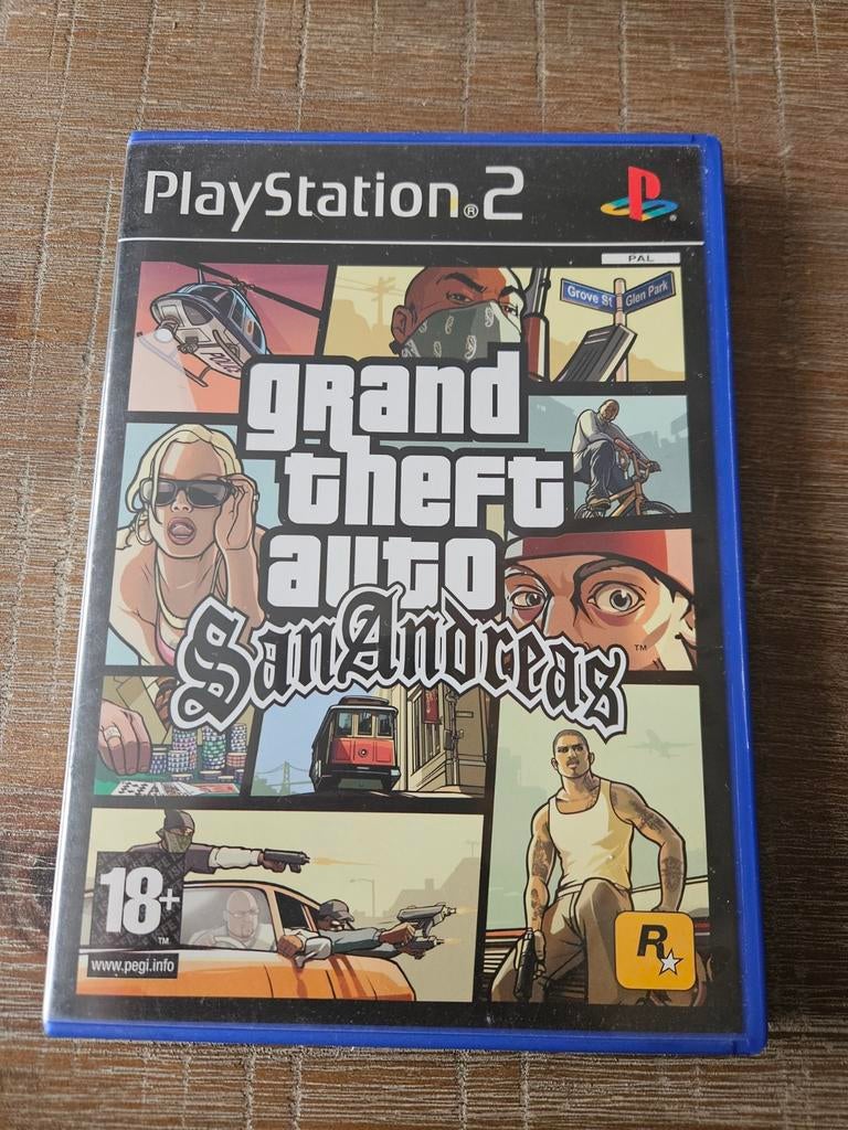 Grand Theft Auto San Andreas PlayStation 2, Ophalen of Verzenden