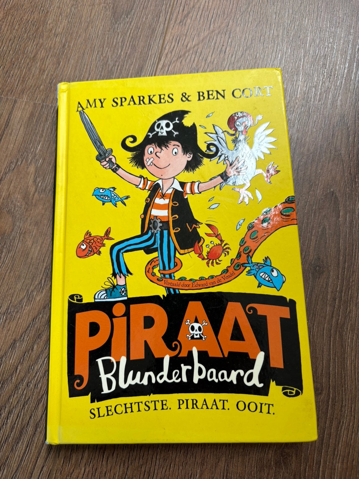 Piraat Blunderbaard boek!, Ophalen of Verzenden, Zo goed als nieuw