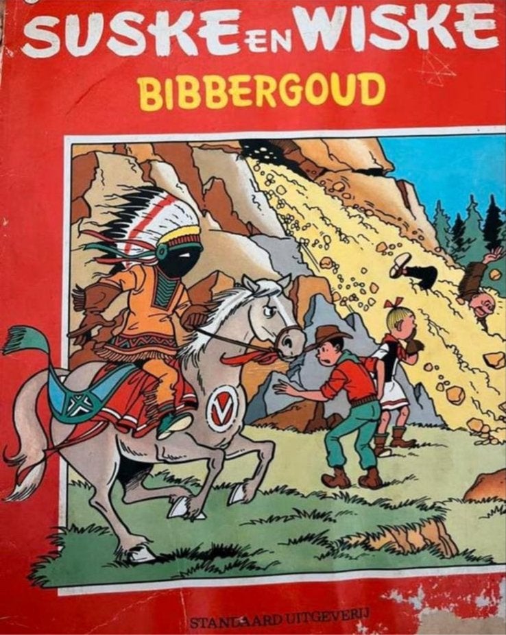 Suske en Wiske: Bibbergoud - Klassiek stripboek, Eén stripboek, Ophalen of Verzenden, Gelezen