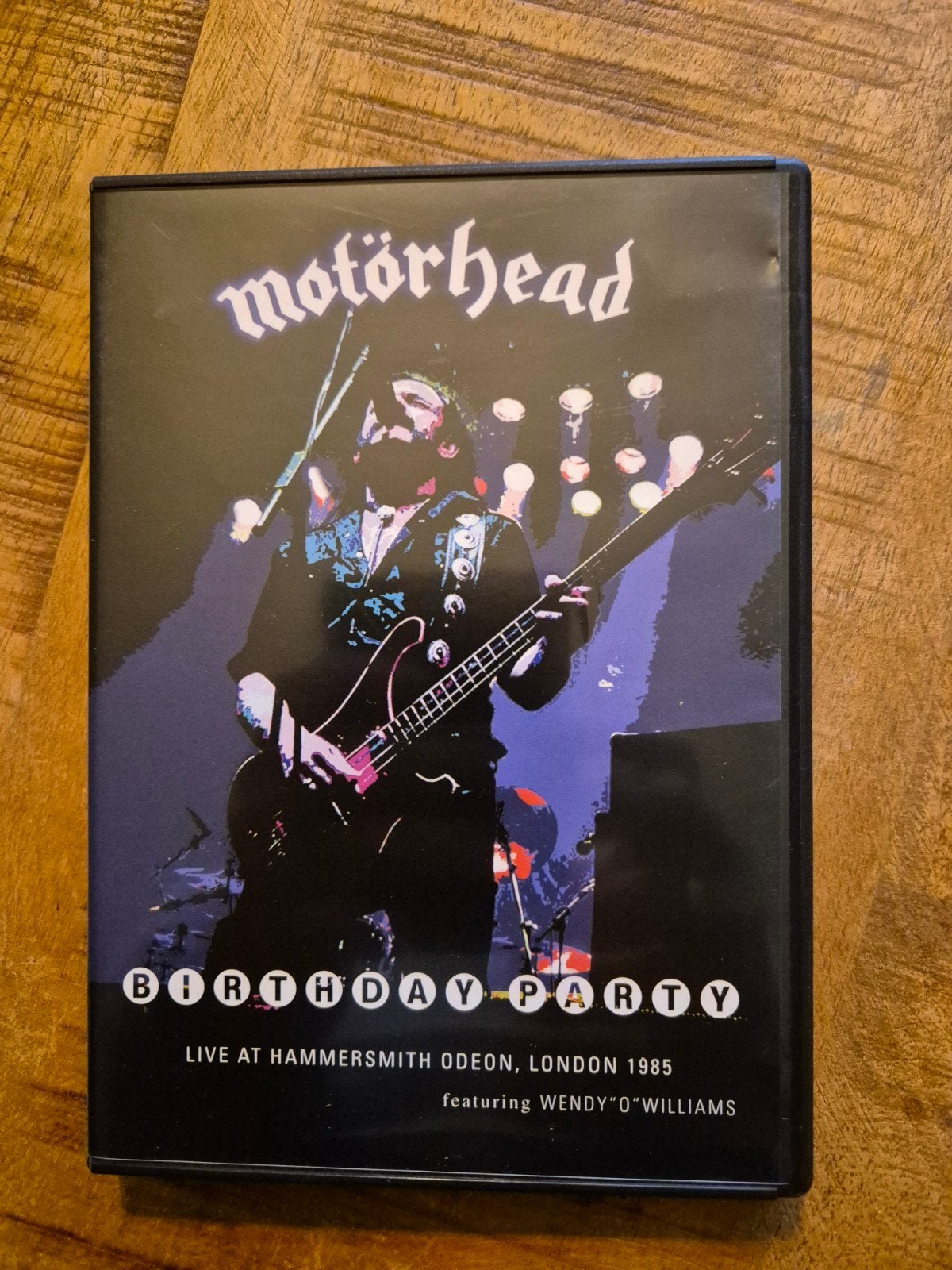 Motörhead - Birthday Party Live at Hammersmith Odeon 1985, Ophalen of Verzenden, Zo goed als nieuw, Live-album, Hardrock