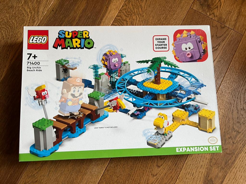 Lego 71400 Super Mario Big Urchin Beach Ride NIEUW, Lego, Nieuw, Ophalen of Verzenden, Compleet