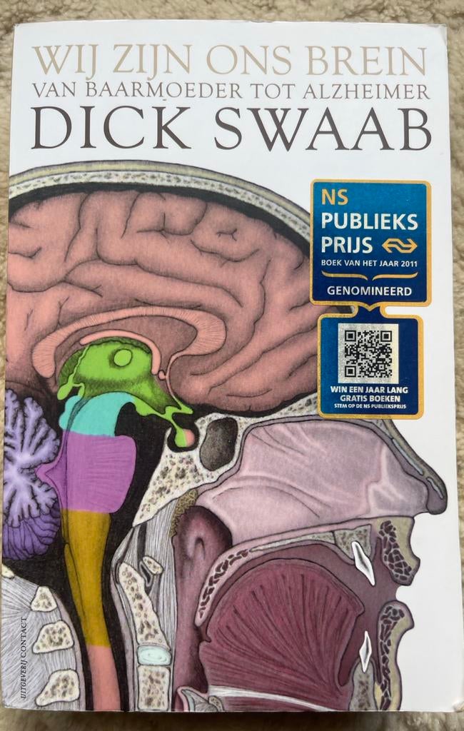 Wij Zijn Ons Brein - Dick Swaab (NS Publieksprijs), Ophalen of Verzenden, Natuurwetenschap
