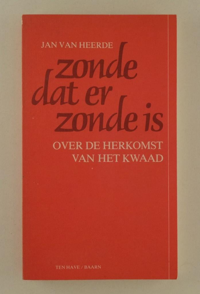 Heerde, Jan van - Zonde dat er zonde is / Over de herkomst v, Verzenden, Gelezen
