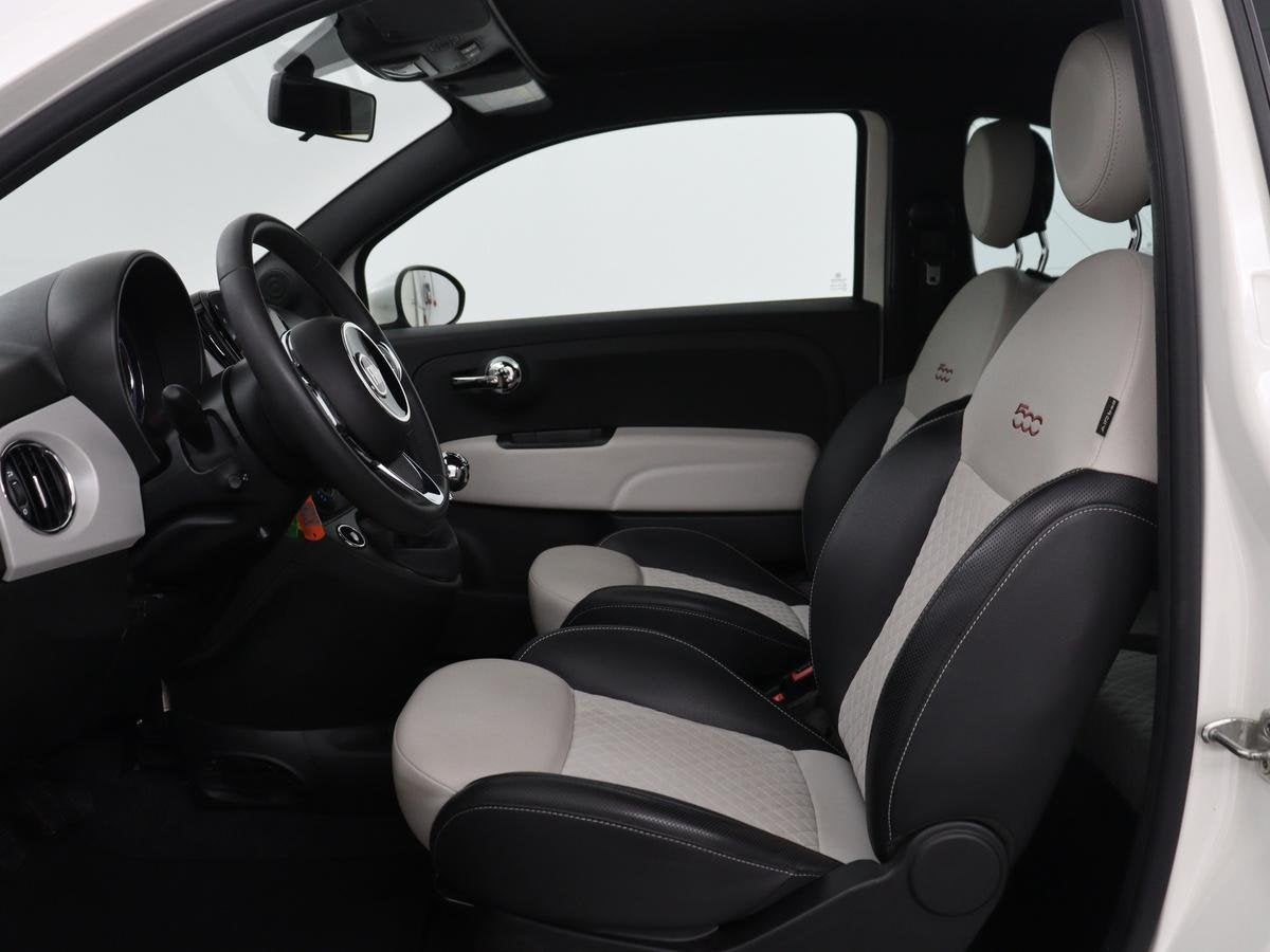 Fiat 500C 1.0 Hybrid Launch Edition | Vouwdak | Leder | Blue, Auto's, Voorwielaandrijving, Stof, Euro 6, Cabriolet
