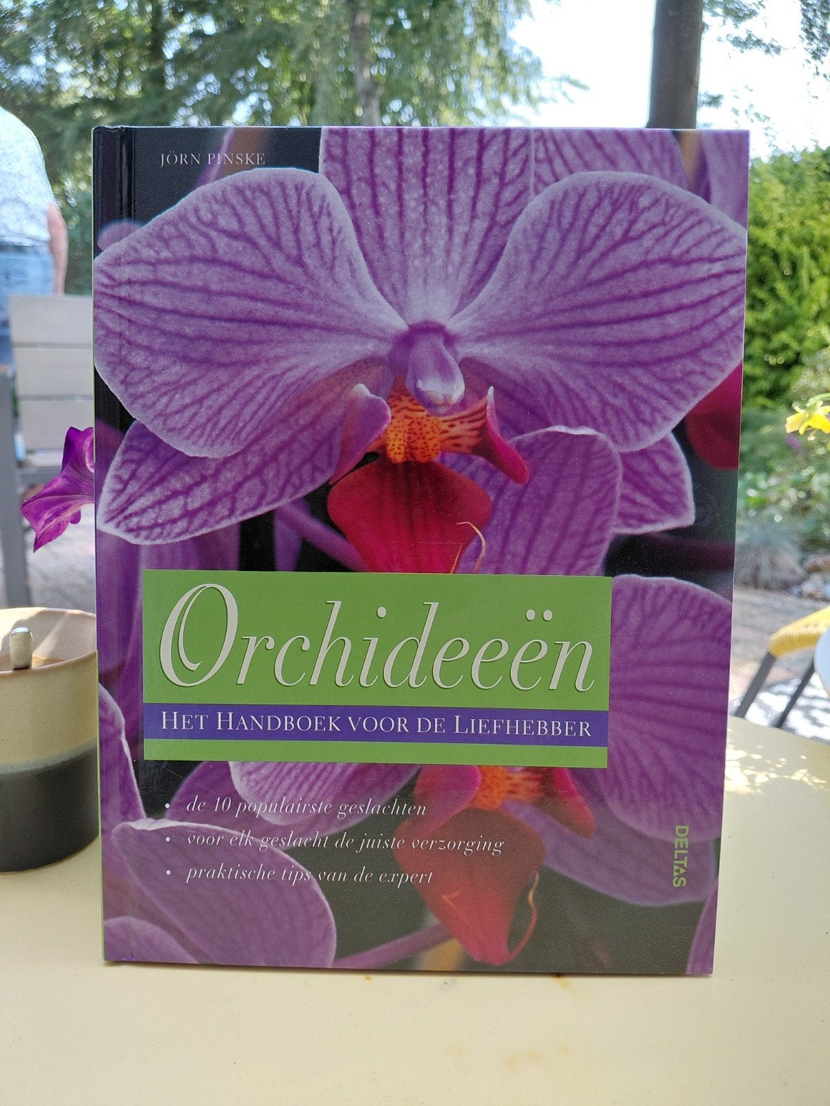 J. Pinske - Orchideeen. Als nieuw!!  Uitgave: Delias., Ophalen of Verzenden, Zo goed als nieuw, J. Pinske