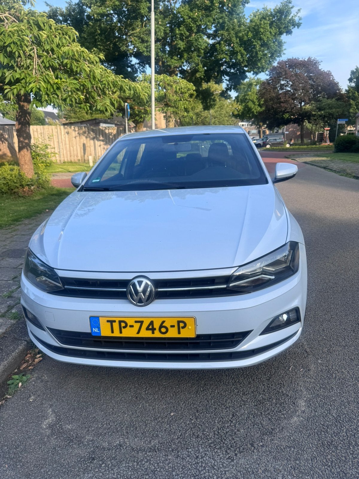 VW Polo 1.0 TSI Comfortline | White Silver | 95PK, Auto's, Voorwielaandrijving, 40 €/maand, Zwart, Origineel Nederlands