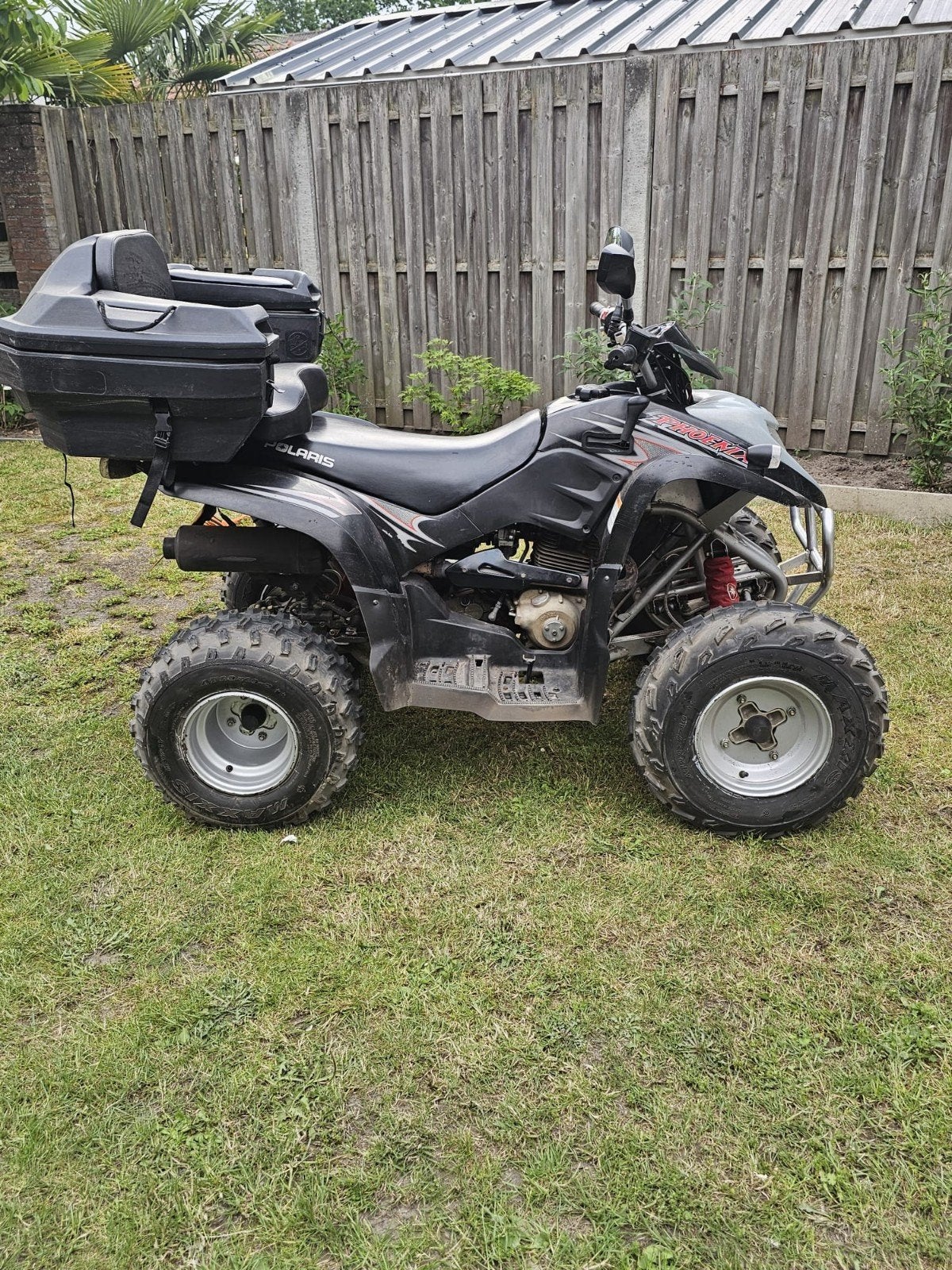 Quad Polaris Phoenix 200cc, Ophalen