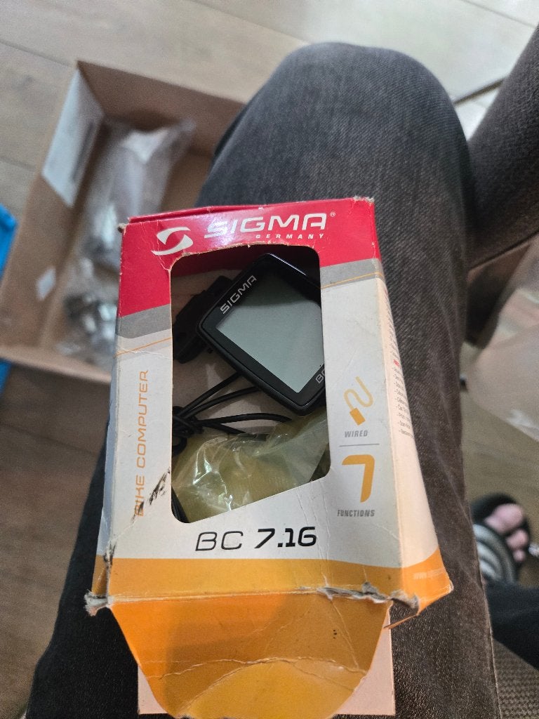Fietscomputer Sigma 7.16 (nieuw), Fietsen en Brommers, Ophalen of Verzenden, Waterdicht, Nieuw