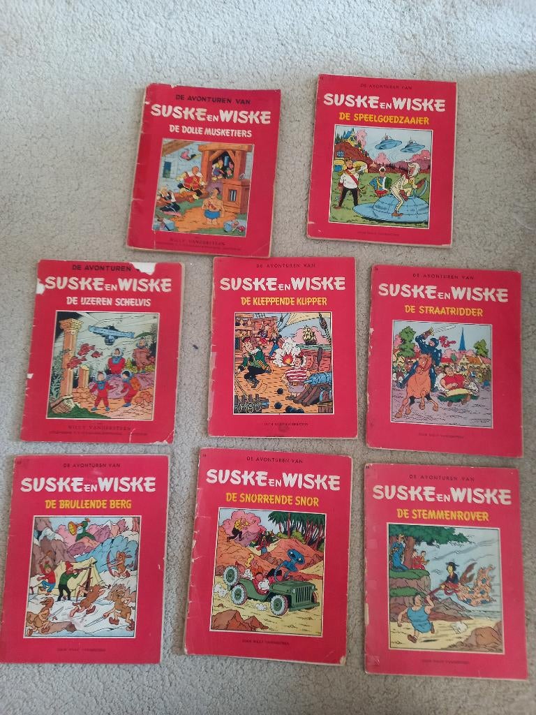 Suske en Wiske RH Ongekleurd Hollands 2, Boeken, Stripboeken, Gelezen, Willy Vandersteen, Ophalen of Verzenden, Meerdere stripboeken