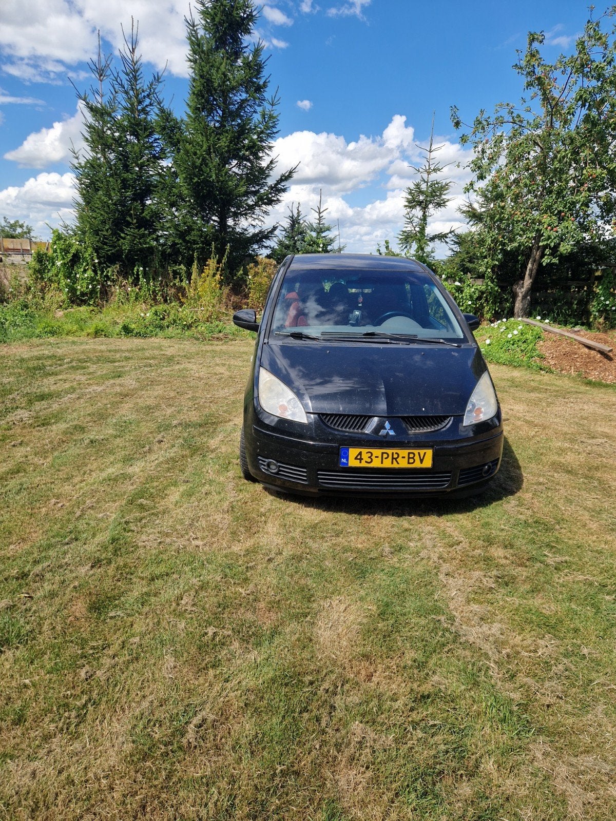 Mitsubishi Colt 1.5 Mivec AUT 2004 Zwart voor sloop ofexport, Auto's, Mitsubishi, 970 kg, 40 €/maand, 4 cilinders, Origineel Nederlands