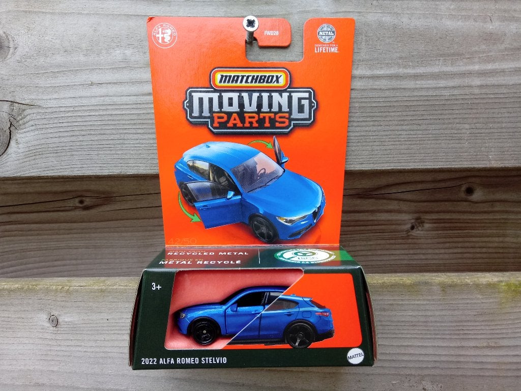 Alfa Romeo Stelvio '22 Matchbox, Ophalen, Nieuw, Auto