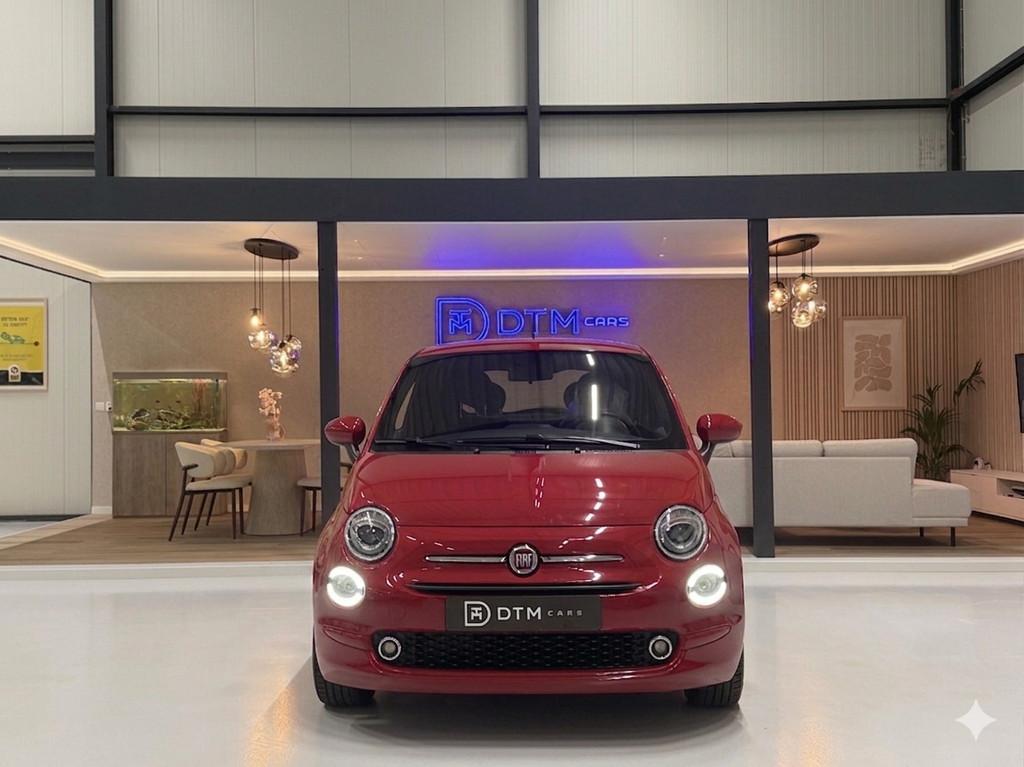 Fiat 500 1.0 Hybrid Club Cruise Led Navi Carplay Airco Sport, Voorwielaandrijving, Stof, 4 stoelen, Origineel Nederlands