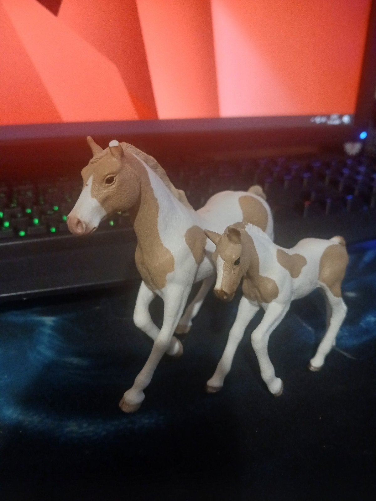 Aantal schleich paarden, Ophalen of Verzenden, Gebruikt