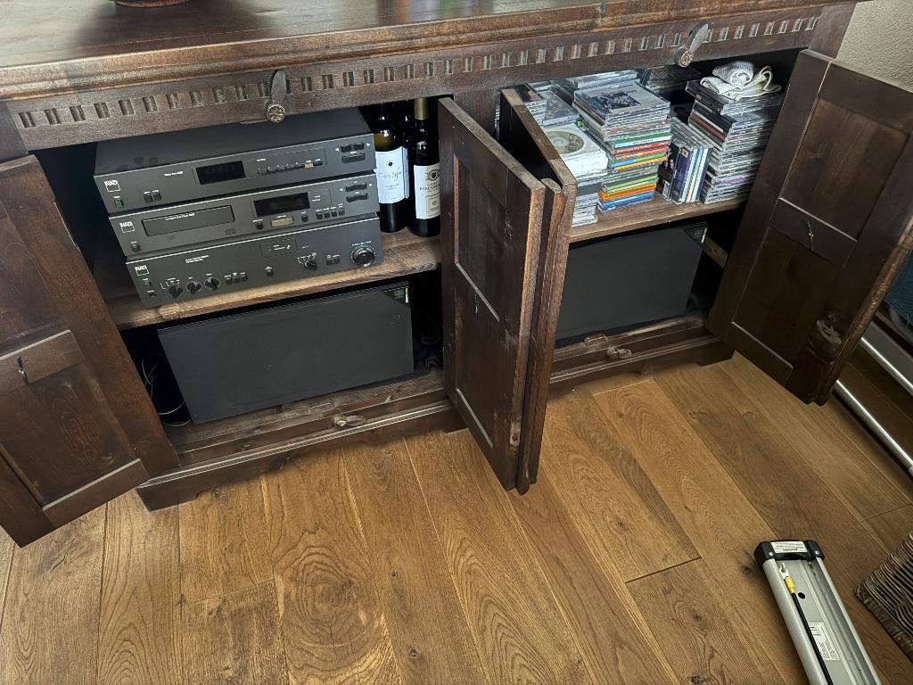 NAD Versterker, tuner en cd-player met KEF C-Series speakers, Gebruikt, 120 watt of meer, Stereo, Ophalen