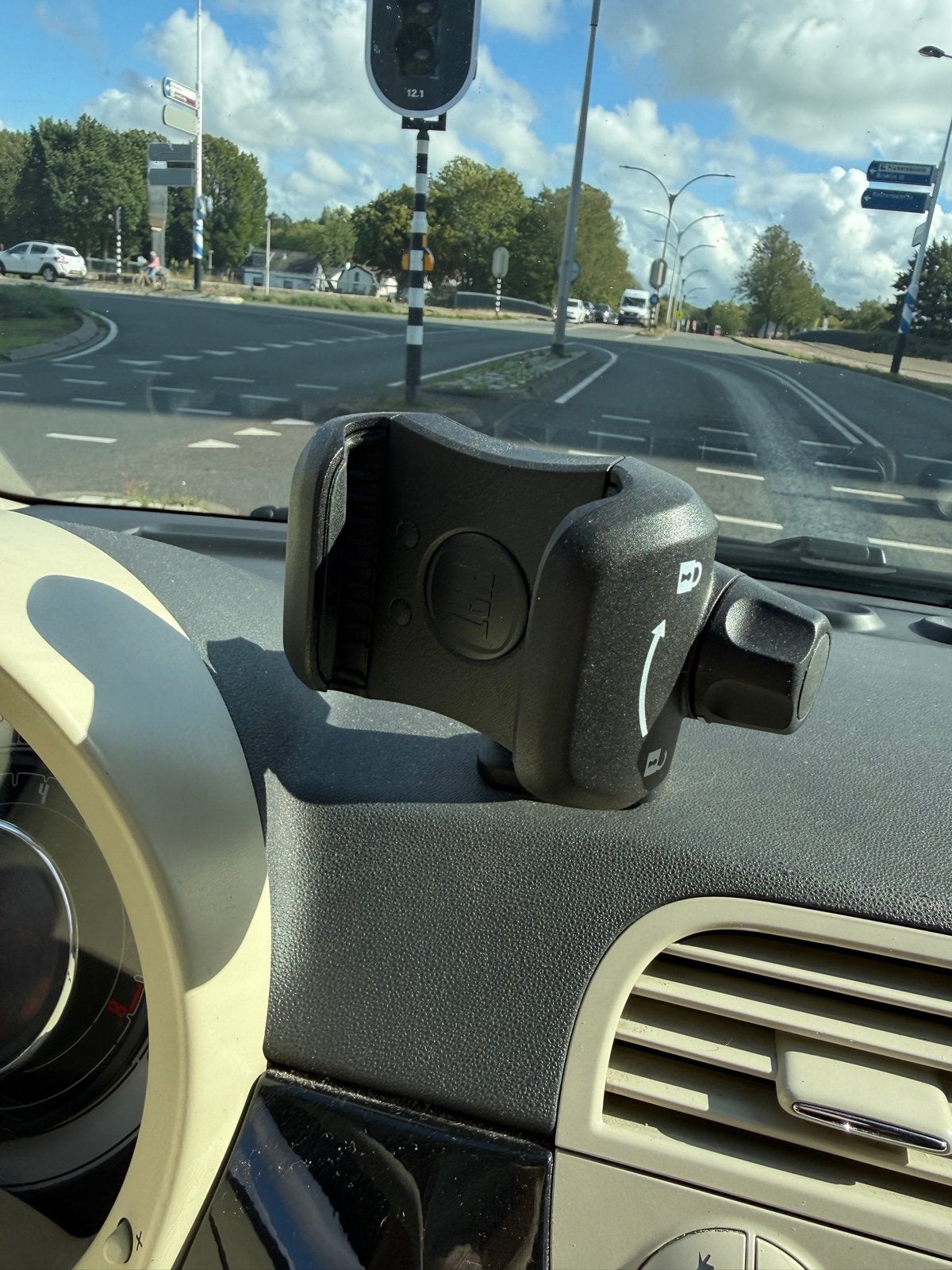 Originele Fiat Telefoonhouder - Universeel (60-80mm), Ophalen of Verzenden, Gebruikt, Auto