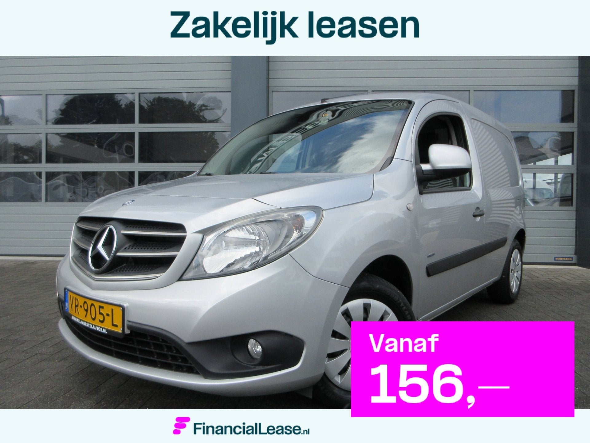 Mercedes-Benz Citan 109cdi, met Airco, 3-Zits., Euro 5, Stof, Gebruikt, Zwart