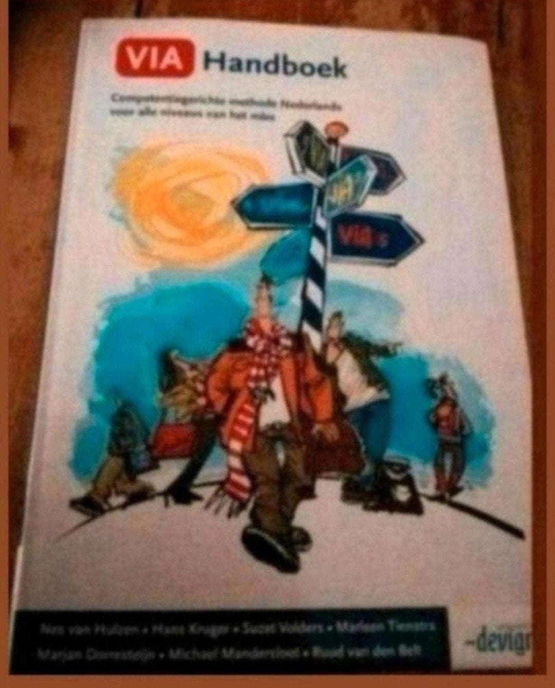 VIA Handboek - Competentiegericht Nederlands, Ophalen of Verzenden, Zo goed als nieuw, Overige niveaus, Nes van Hulzen, Hans Kruger, Suzet Volders, Marleen Tienstra
