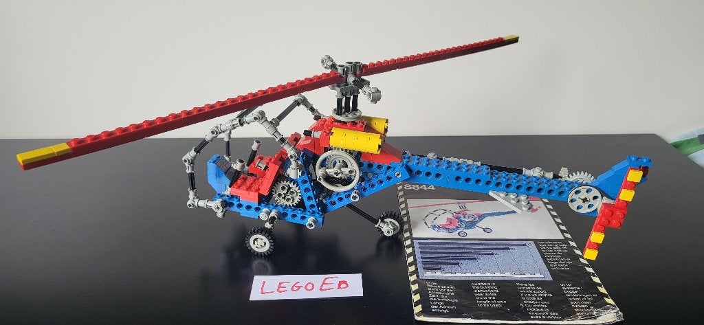 Lego 8844 - Helicopter - Technic/Expert Builder, Lego, Compleet, Ophalen of Verzenden, Zo goed als nieuw