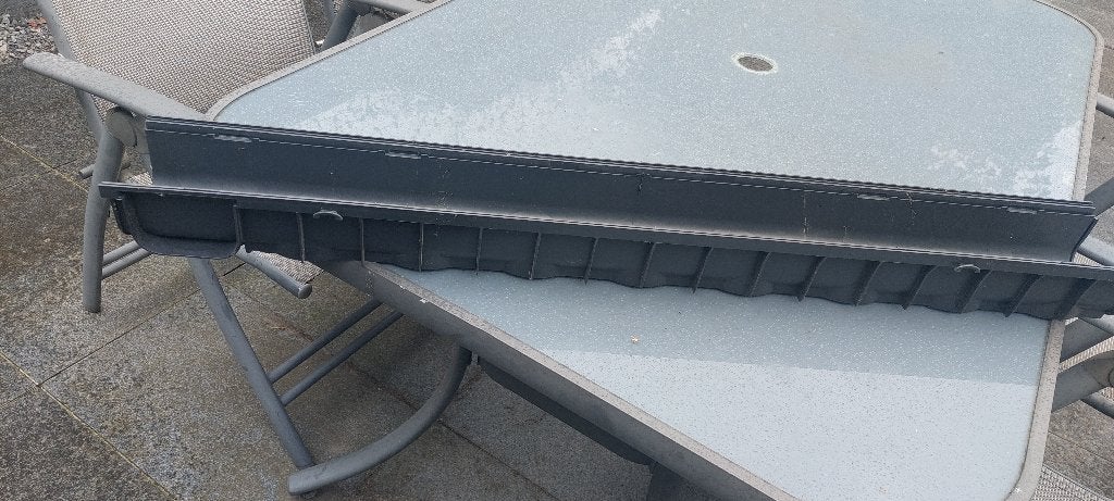 Kunststof goot, Ophalen, Pvc, Nieuw, Minder dan 2 meter